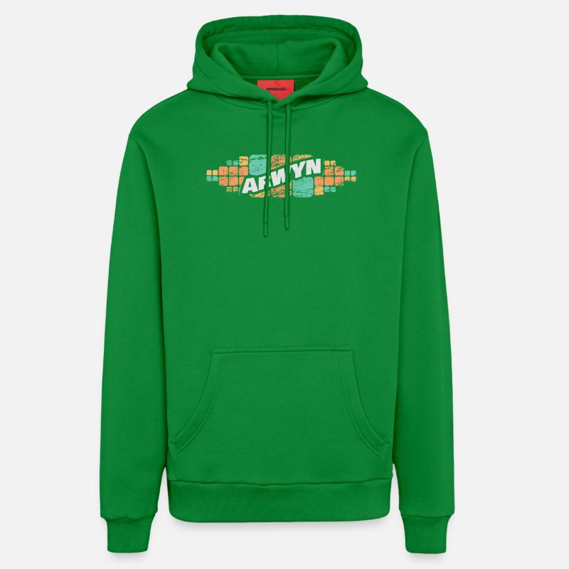 Arwyn - Sweat à capuche bio décontracté fabriqué en UE - City Green