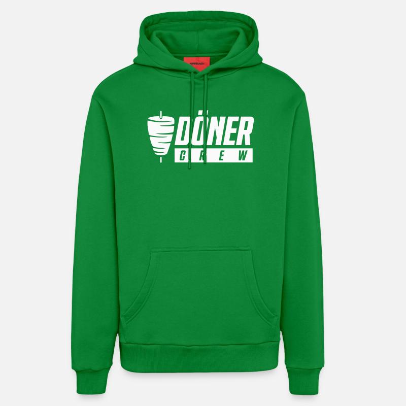 L’équipe Döner - Sweat à capuche bio décontracté fabriqué en UE - City Green