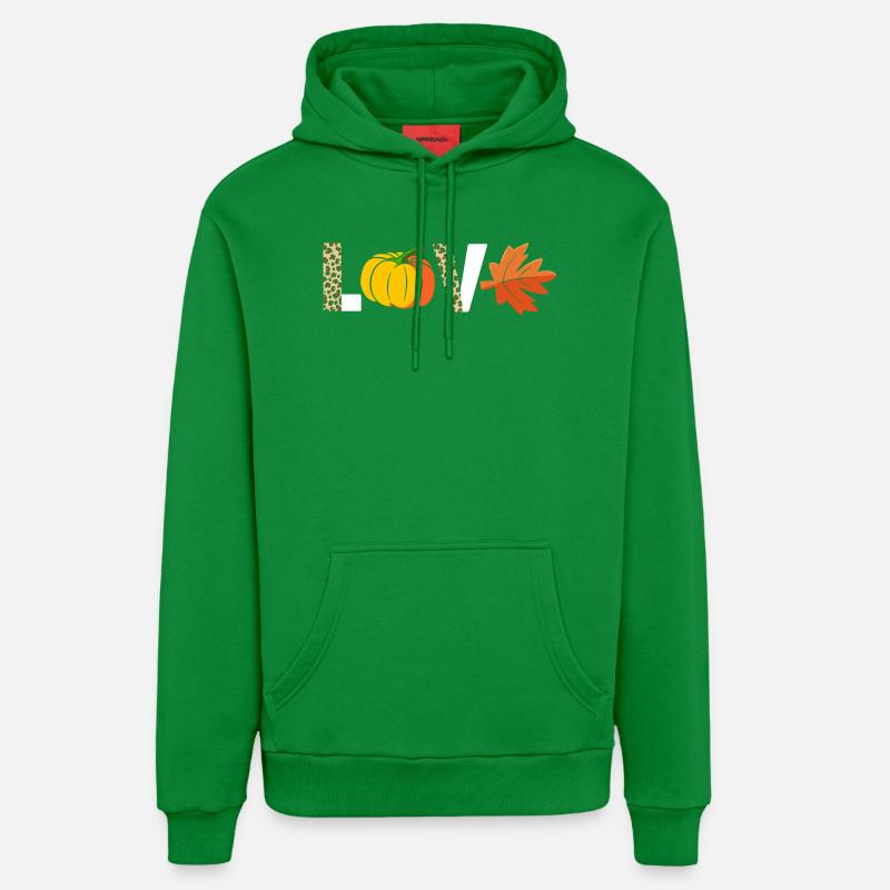 Thanksgiving Mama Mutter Oma Großmutter - Organic Relaxed Hoodie Made in EU - City Green