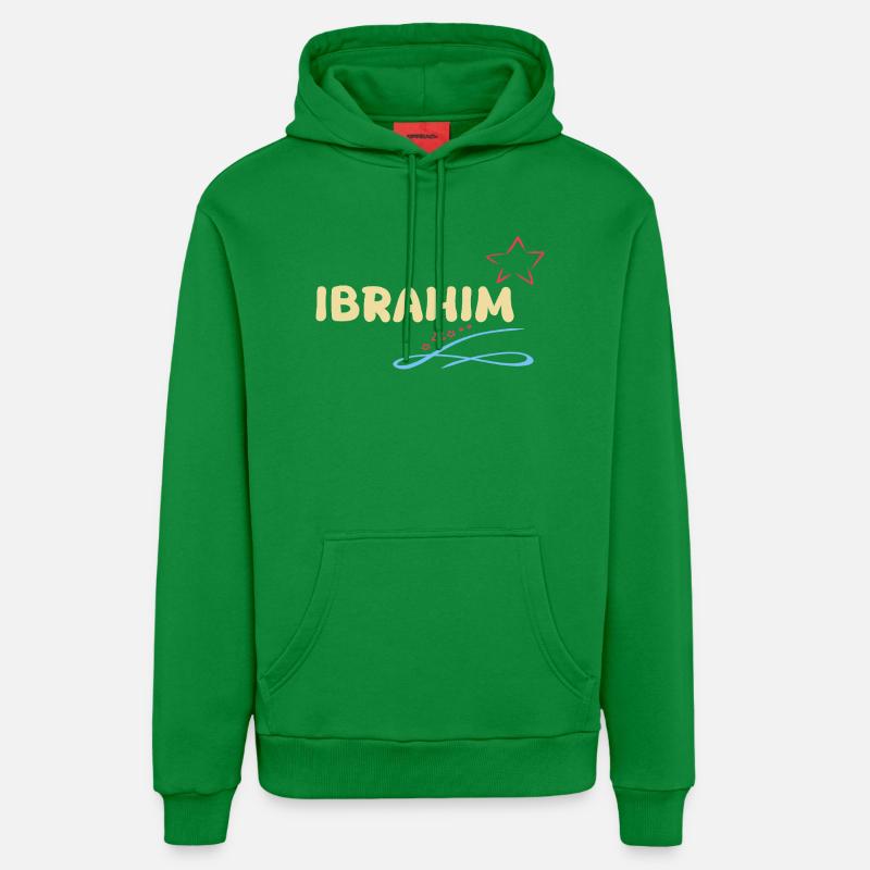Cadeau Ibrahim - Sweat à capuche bio décontracté fabriqué en UE - City Green