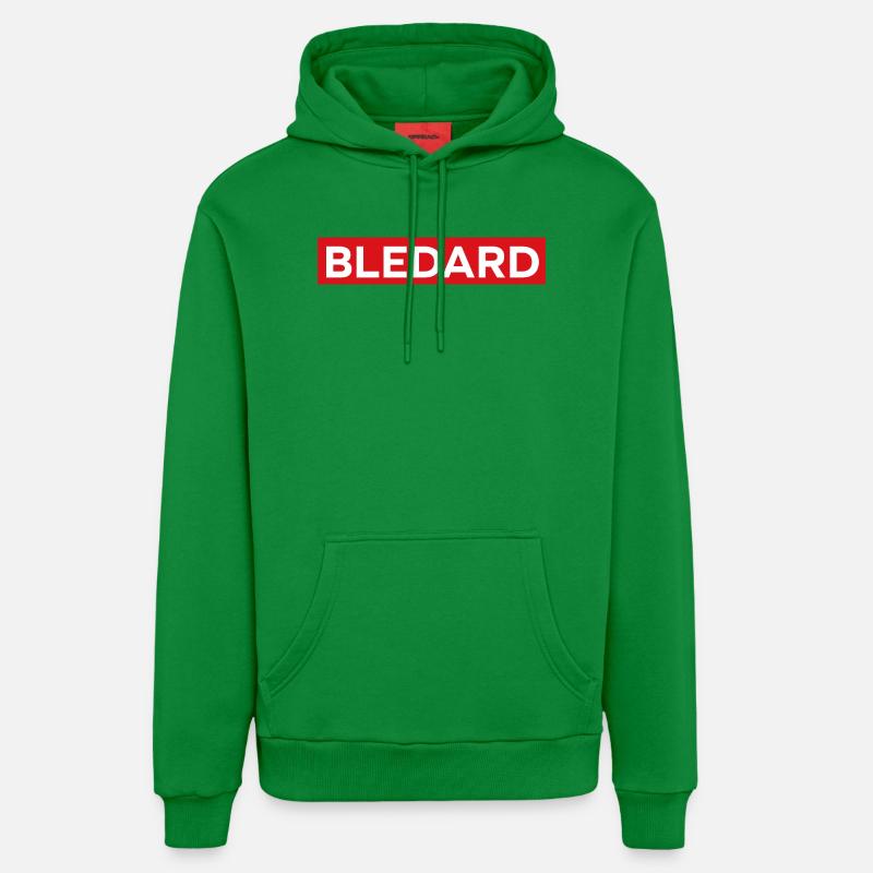Bledard - Sweat à capuche bio décontracté fabriqué en UE - City Green