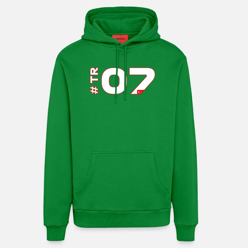 -TR07-2026 - Sweat à capuche bio décontracté fabriqué en UE - City Green