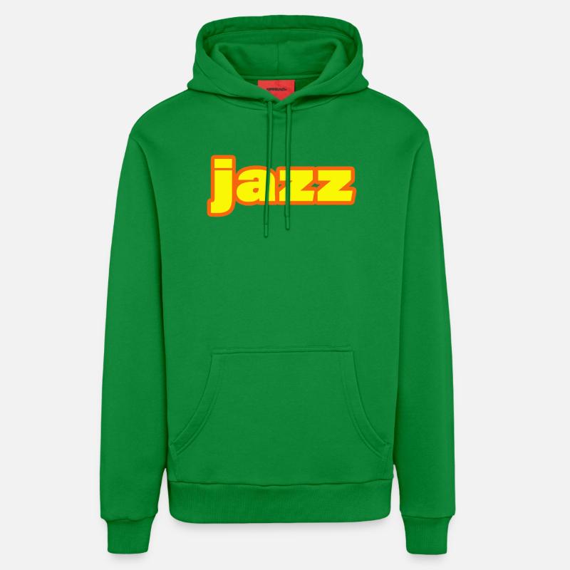 Jazz - Sweat à capuche bio décontracté fabriqué en UE - City Green