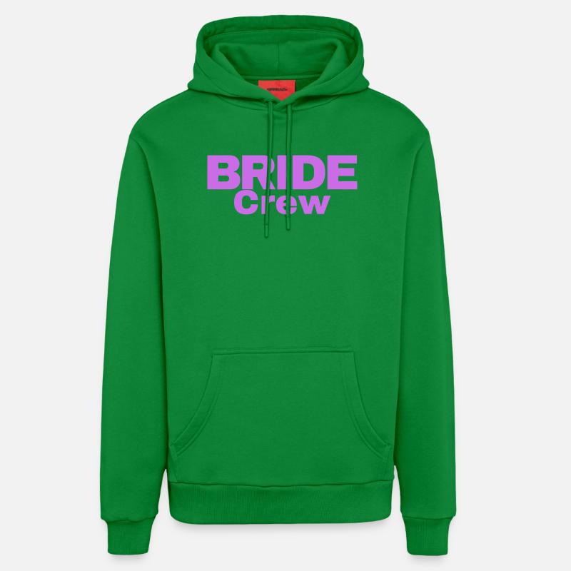 Équipage de la mariée - Sweat à capuche bio décontracté fabriqué en UE - City Green