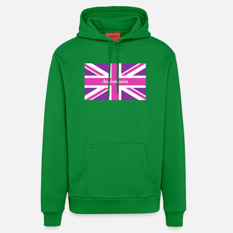 Empire Pourpre - Sweat à capuche bio décontracté fabriqué en UE - City Green