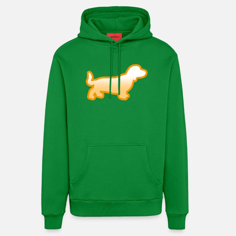 Teckel - Sweat à capuche bio décontracté fabriqué en UE - City Green