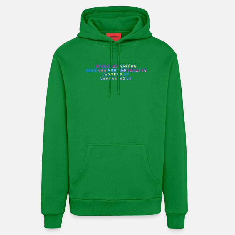 Miracles - Sweat à capuche bio décontracté fabriqué en UE - City Green