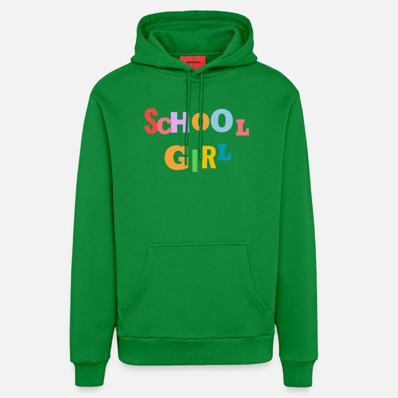 Écolière - Sweat à capuche bio décontracté fabriqué en UE - City Green
