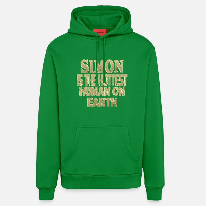 Simon - Sweat à capuche bio décontracté fabriqué en UE - City Green