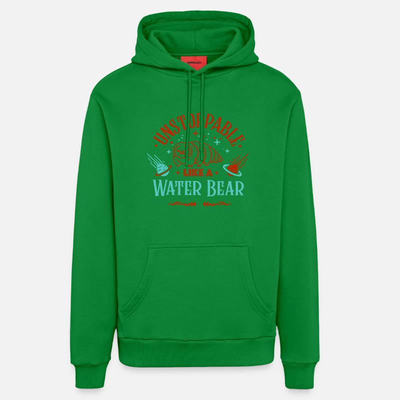 Inarrêtable comme un tardigrade - Sweat à capuche bio décontracté fabriqué en UE - City Green