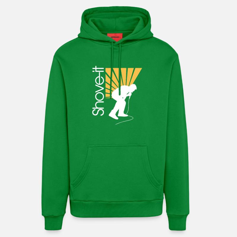 SHOVE IT SHOVE IT !! - SINGER - Sweat à capuche bio décontracté fabriqué en UE - City Green