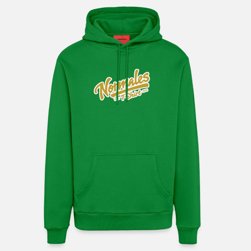 T-shirt normal jaune - Sweat à capuche bio décontracté fabriqué en UE - City Green