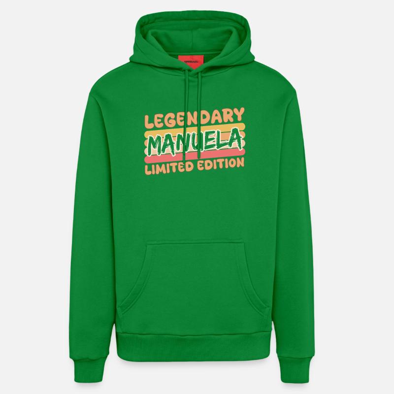 Manuela - Sweat à capuche bio décontracté fabriqué en UE - City Green