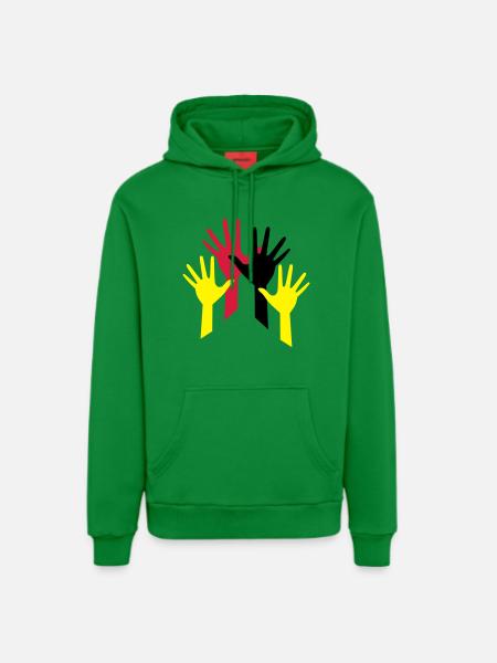 haende - Organic Relaxed Hoodie Made in EU - City Green
