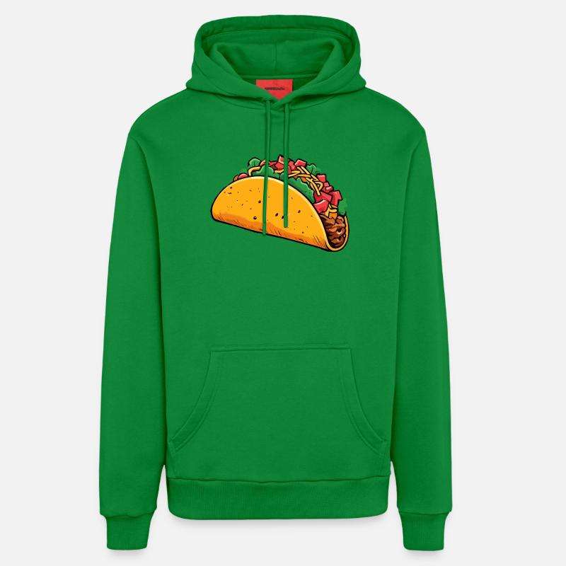 Tacos - Sweat à capuche bio décontracté fabriqué en UE - City Green