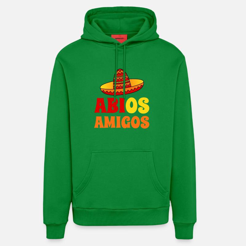 Abitur Abi - Abios Amigos - Sweat à capuche bio décontracté fabriqué en UE - City Green