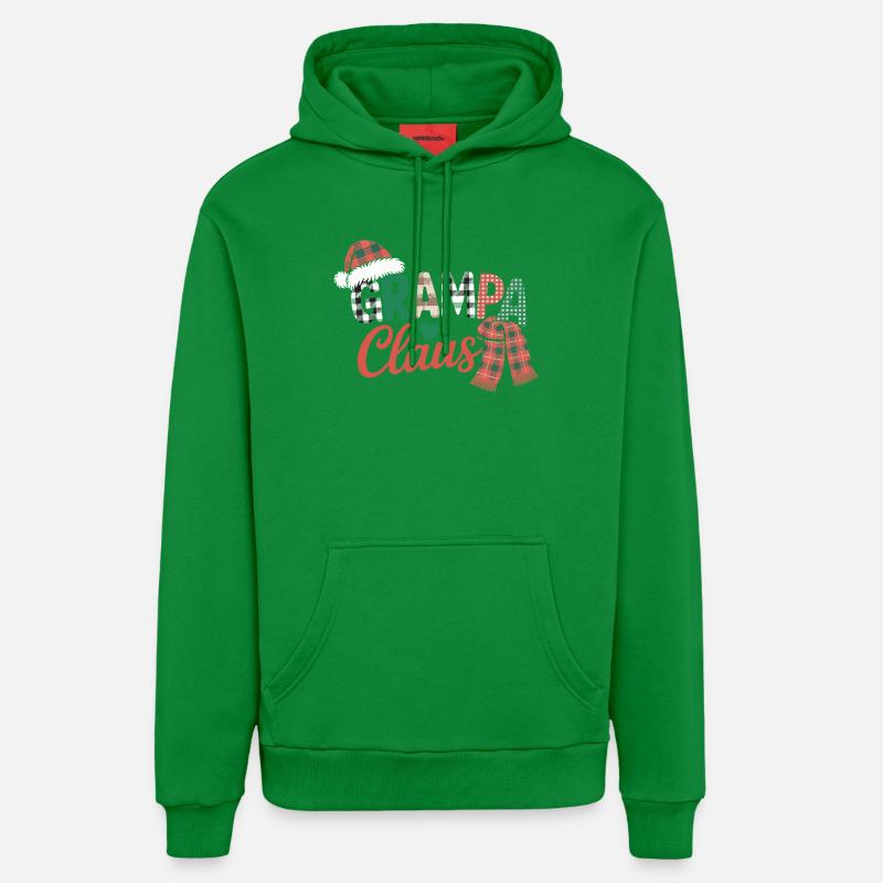 Papy Noël - Sweat à capuche bio décontracté fabriqué en UE - City Green