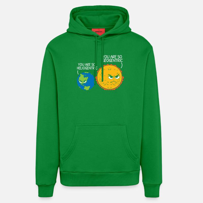 Astronomie Univers Terre Soleil Astronome - Sweat à capuche bio décontracté fabriqué en UE - City Green