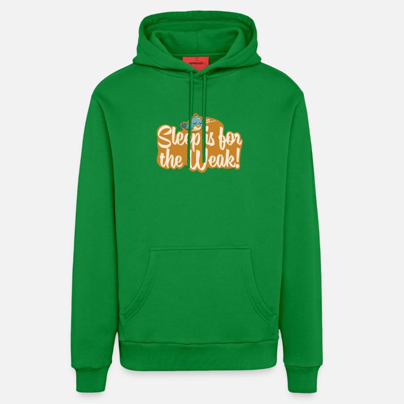 Le sommeil, c’est pour les faibles ! - Sweat à capuche bio décontracté fabriqué en UE - City Green