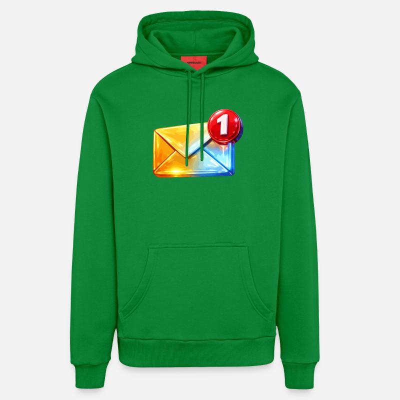 Erste Abzeichen-E-Mail - Organic Relaxed Hoodie Made in EU - City Green