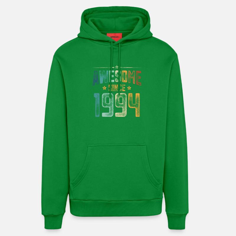 1994 Naissance Année de naissance - Sweat à capuche bio décontracté fabriqué en UE - City Green