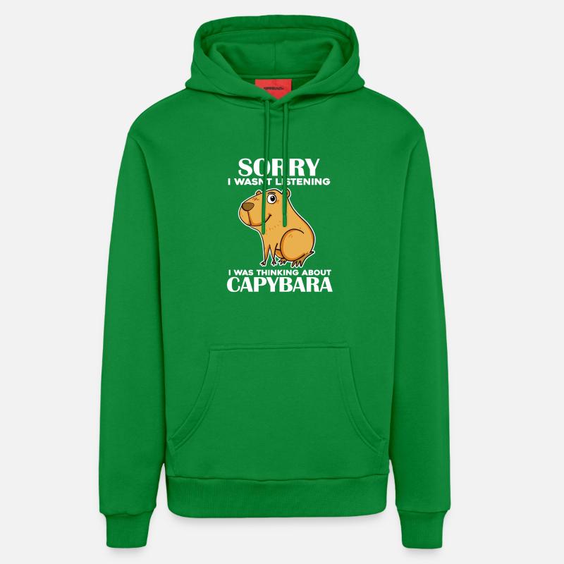 Capybara - Sweat à capuche bio décontracté fabriqué en UE - City Green