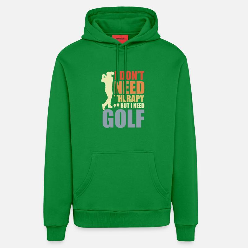 Drôle de blague de golf - Sweat à capuche bio décontracté fabriqué en UE - City Green