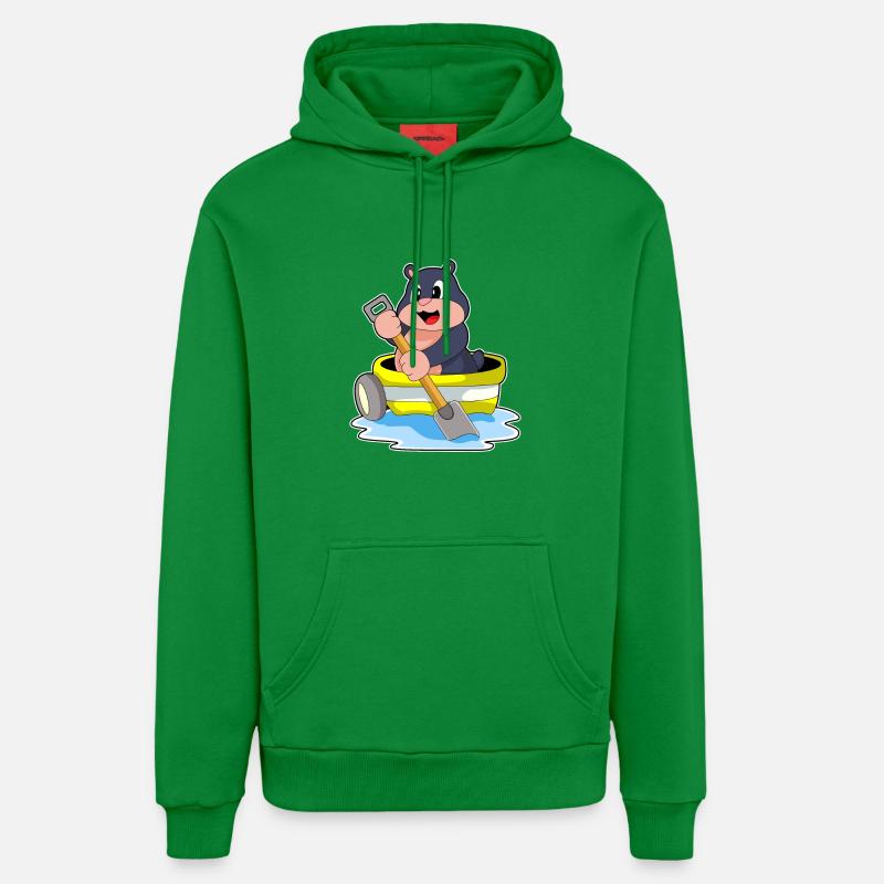 Petite Bateau Mole - Sweat à capuche bio décontracté fabriqué en UE - City Green