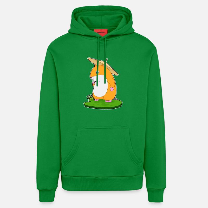 Parapluie de hamster - Sweat à capuche bio décontracté fabriqué en UE - City Green