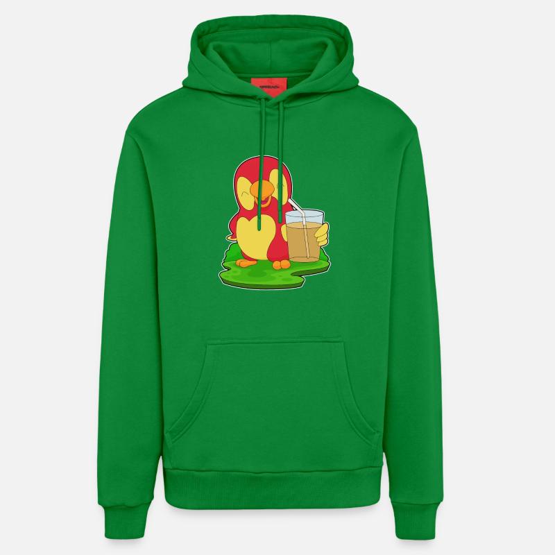 Jus de perroquet - Sweat à capuche bio décontracté fabriqué en UE - City Green
