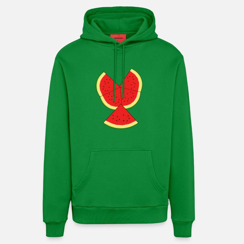 Melon Rafraîchissement d’été Fruit Fruit - Sweat à capuche bio décontracté fabriqué en UE - City Green