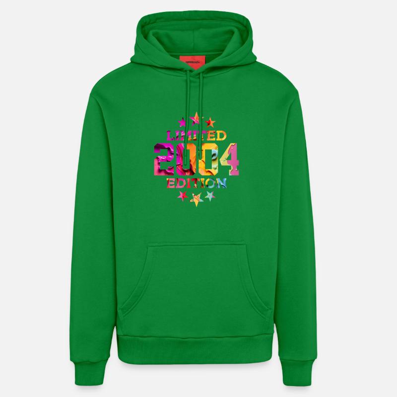 ÉDITION LIMITÉE 2004 22E ANNIVERSAIRE - Sweat à capuche bio décontracté fabriqué en UE - City Green