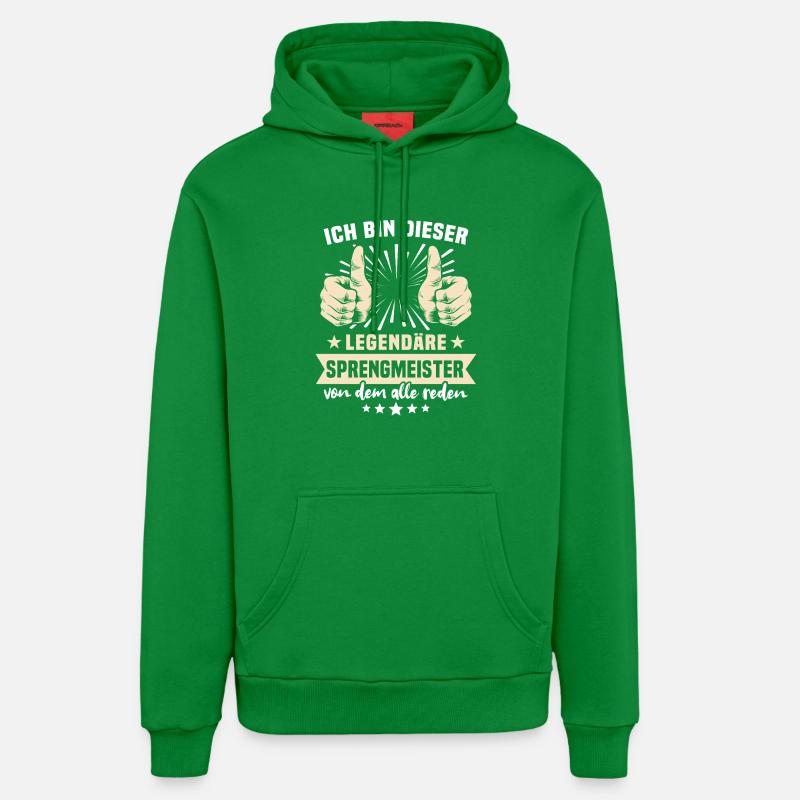 Citations d'experts en démolition - Sweat à capuche bio décontracté fabriqué en UE - City Green