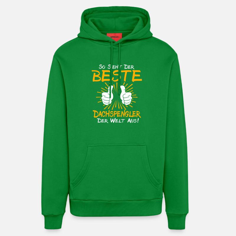 Idée de cadeau Dachspengler - Sweat à capuche bio décontracté fabriqué en UE - City Green
