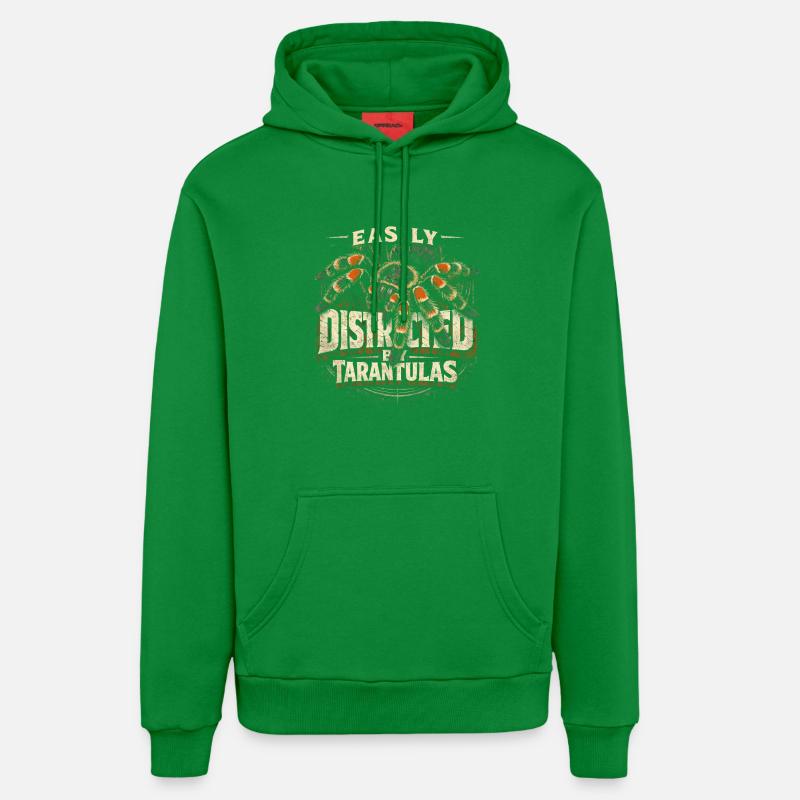 Tarentula facilement distraite par Tarentulas - Sweat à capuche bio décontracté fabriqué en UE - City Green