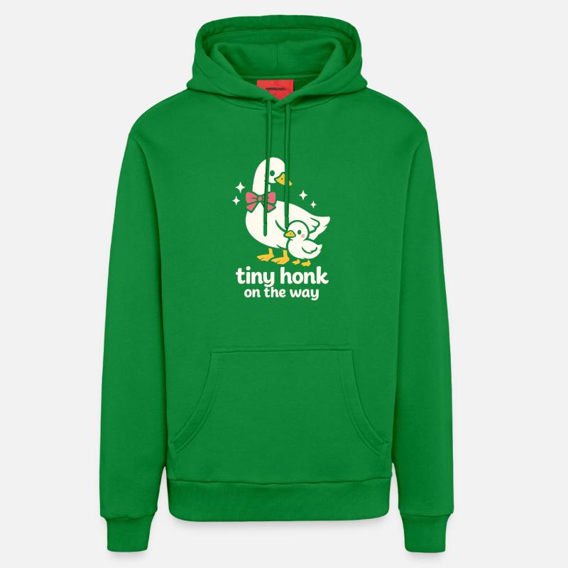 Petit Klaxon - Sweat à capuche bio décontracté fabriqué en UE - City Green