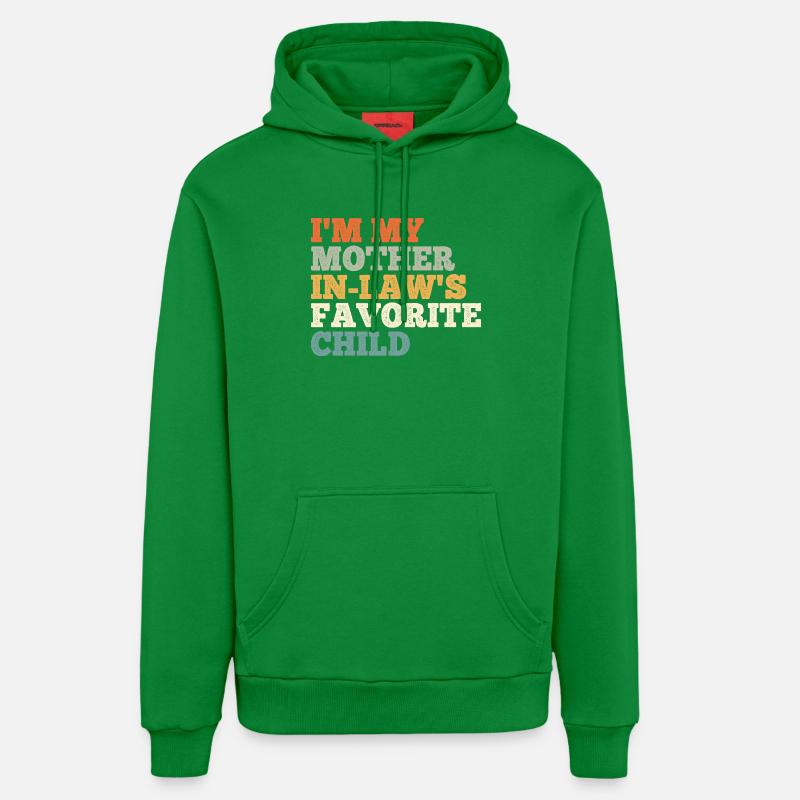 Das Lieblingskind der Stiefmutter - Organic Relaxed Hoodie Made in EU - City Green
