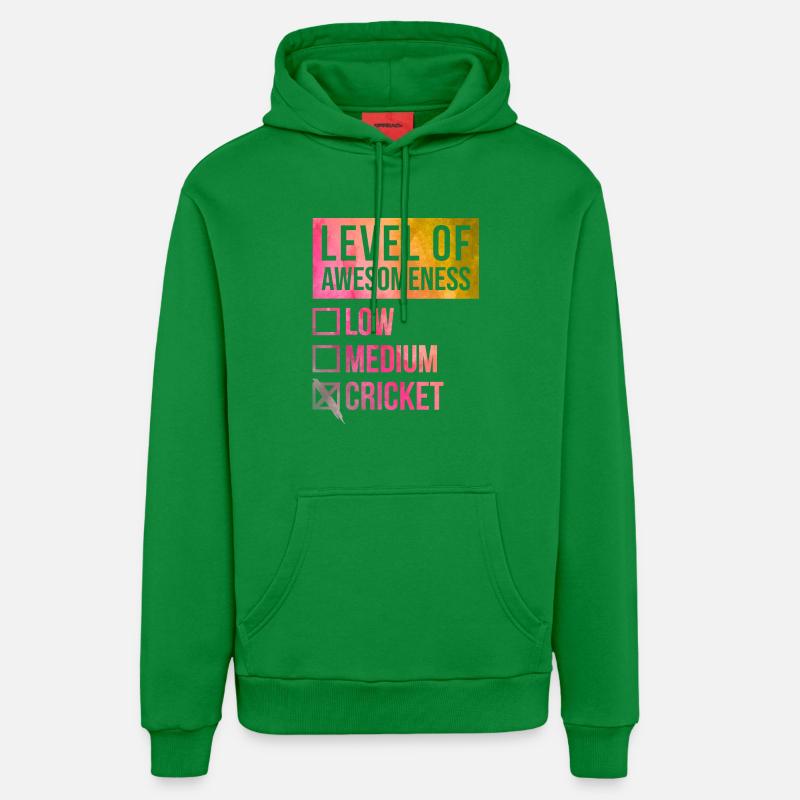 grillon - Sweat à capuche bio décontracté fabriqué en UE - City Green