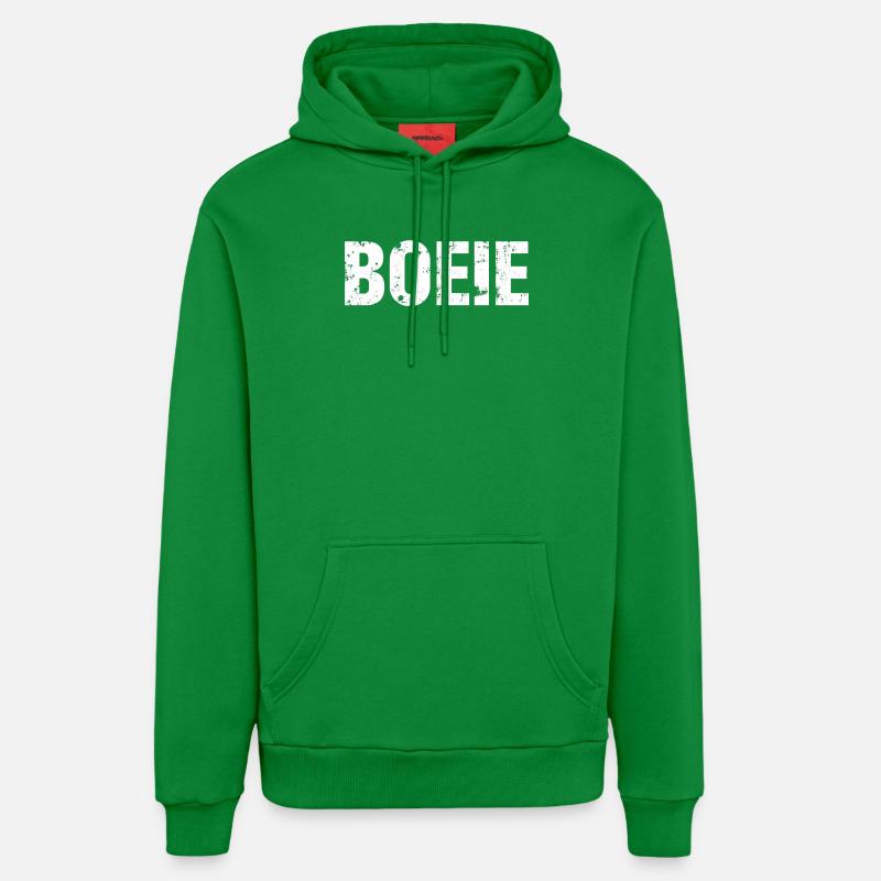 Hou. Chemises en dialecte anversois - Sweat à capuche bio décontracté fabriqué en UE - City Green