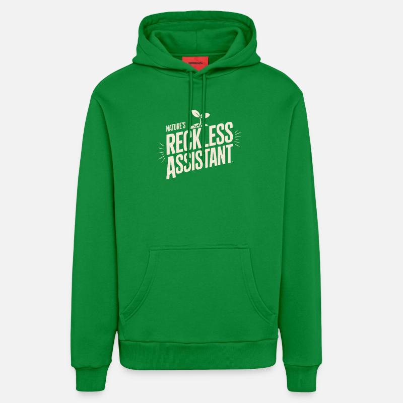 L’assistant imprudent de la nature - Sweat à capuche bio décontracté fabriqué en UE - City Green