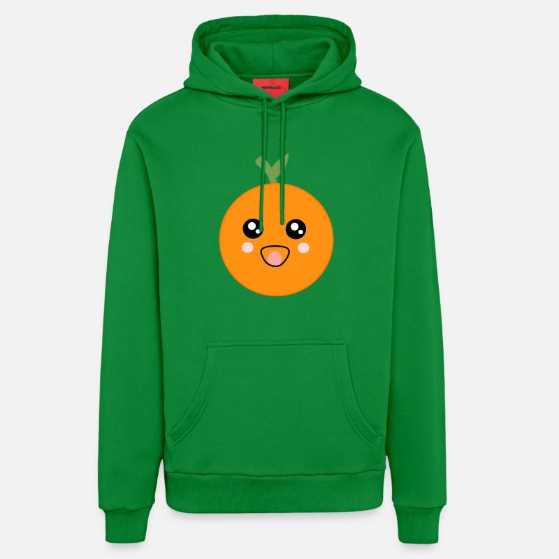 Carnaval, Carnaval, costume, Oranges - Sweat à capuche bio décontracté fabriqué en UE - City Green