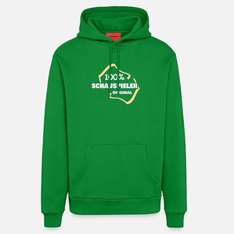 Acteur en tant que profession - Sweat à capuche bio décontracté fabriqué en UE - City Green