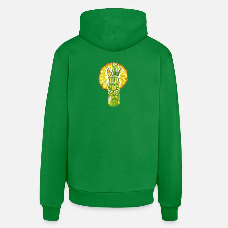 Pineapple Incident by Chemistry & Botanic's - Sweat à capuche bio décontracté fabriqué en UE - City Green