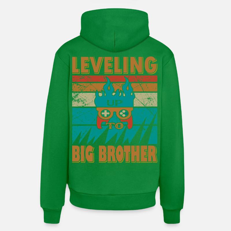 Conception Bruder inspirée du jeu vidéo - Sweat à capuche bio décontracté fabriqué en UE - City Green