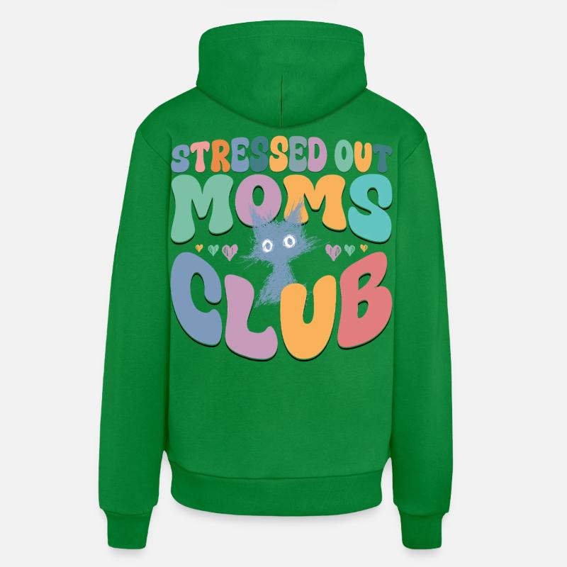 T-shirt graphique Mom Life - Sweat à capuche bio décontracté fabriqué en UE - City Green