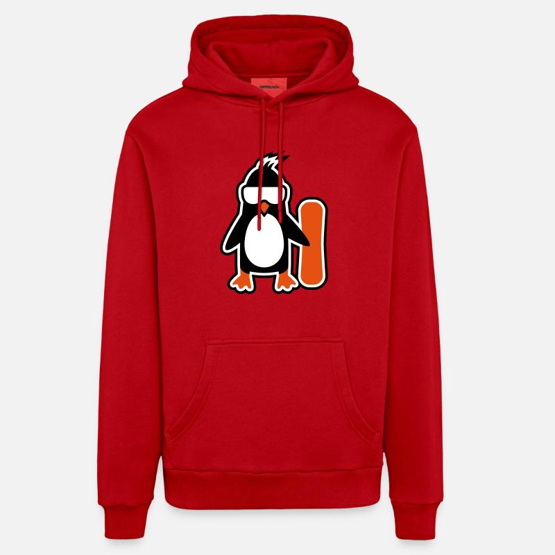 penguin Organic Relaxed Hoodie Made in EU