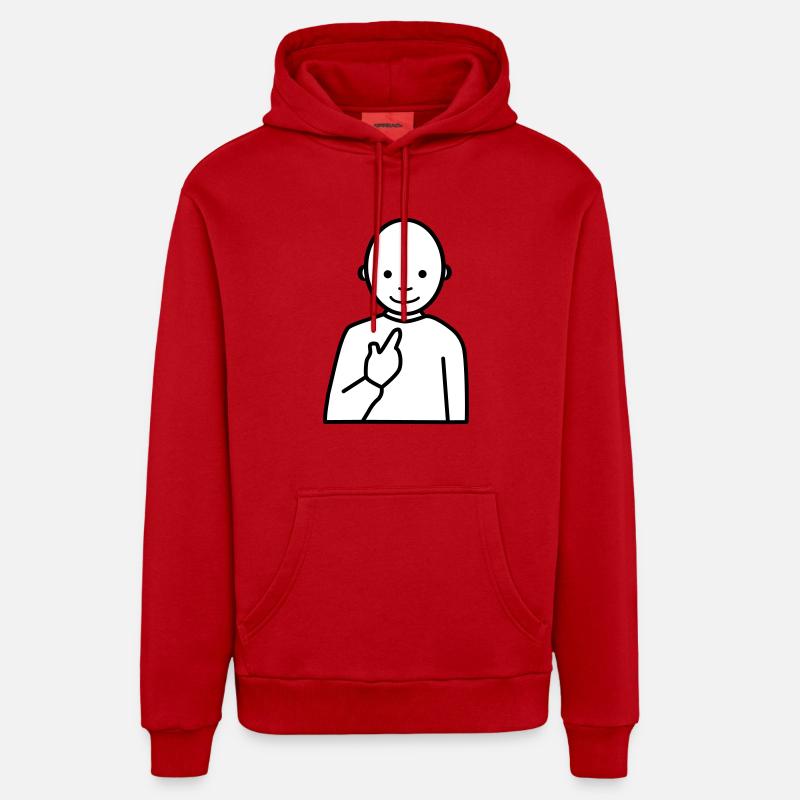 Meme - Drôle, drôle homme Sweat à capuche bio décontracté fabriqué en UE