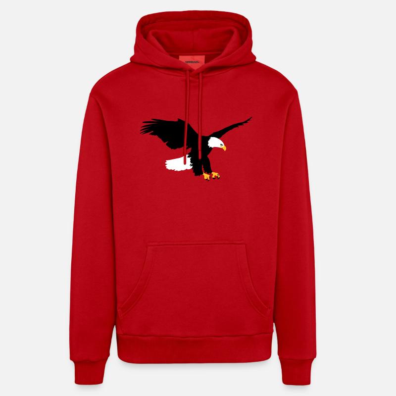 Eagle Organic Relaxed Hoodie Made in EU