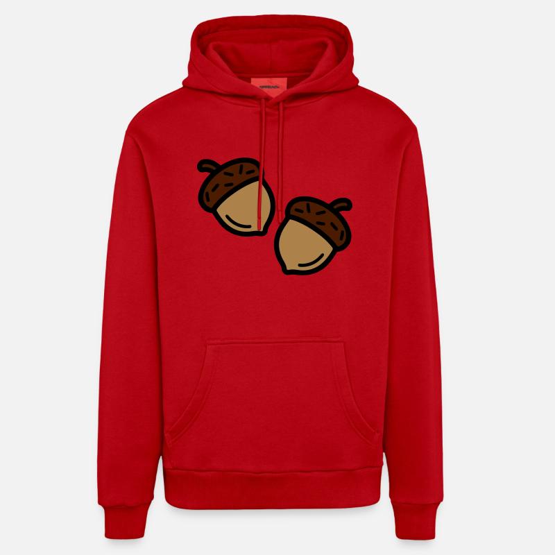 Eichel Herbst Eiche Organic Relaxed Hoodie Made in EU
