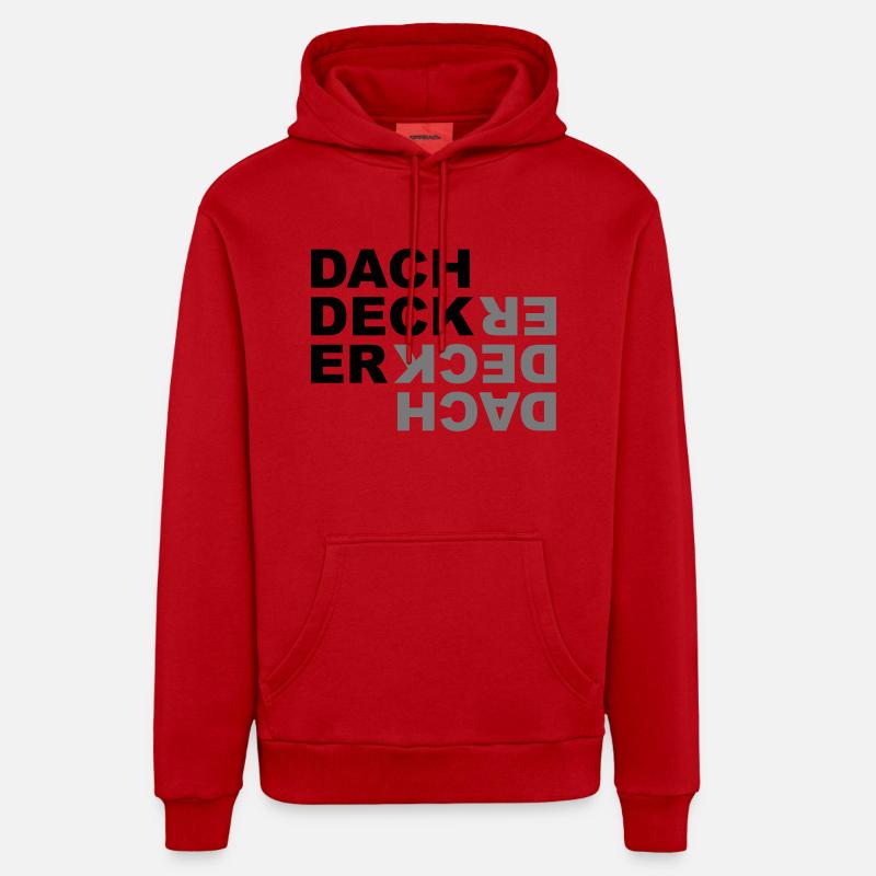 Couvreurs - V2 Sweat à capuche bio décontracté fabriqué en UE
